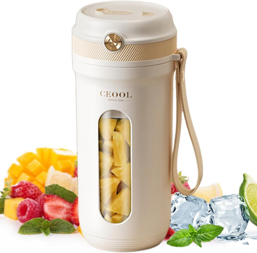 Portable Blender 350ml – High-Power Smoothie & Juice Maker